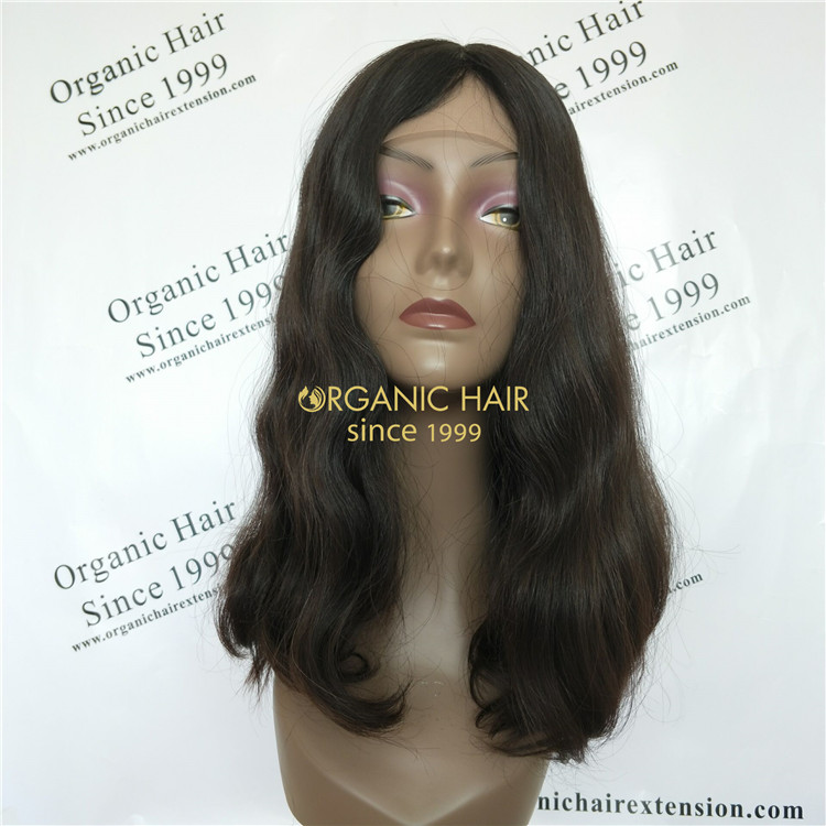 Jewish wig Kosher wigs European hair in China GT39	 